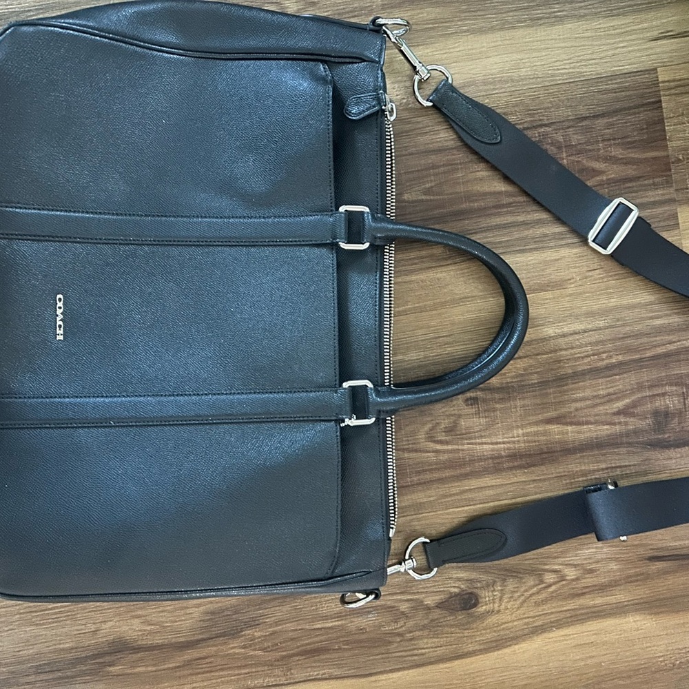 Coach Charcoal Men's Briefcase